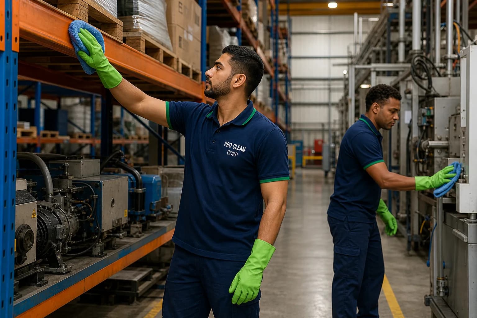 Warehouse Cleaning commercial cleaning services in Alexandria